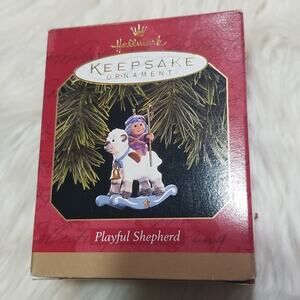 Vintage Hallmark Keepsake Ornament Faithful Shepherd 1997